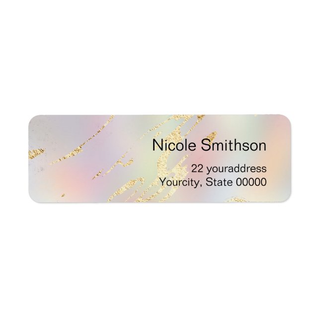 abstract gradient labels (Front)