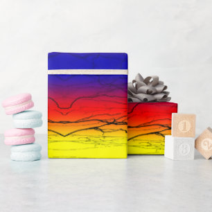 Abstract Gradient Wrapping Paper