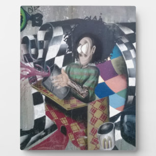 Abstract Graffiti Artwork Plaque
