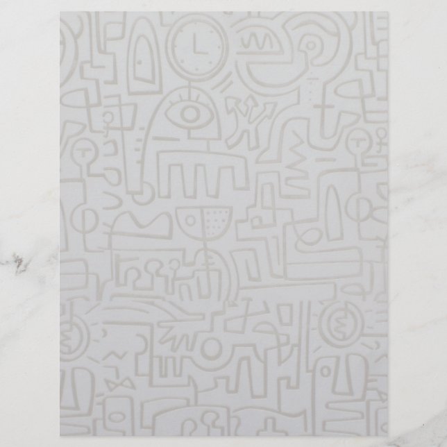 Abstract Graffiti Flyer (Front)