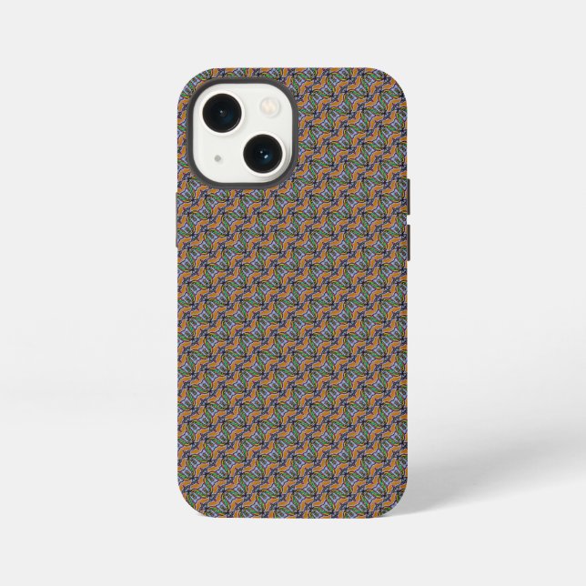 Abstract graffiti pattern iPhone case (Back)