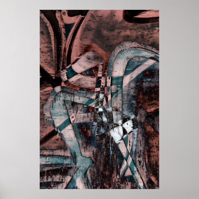 Abstract graffiti poster (Front)