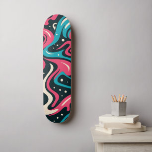 Abstract Graffiti Skateboard