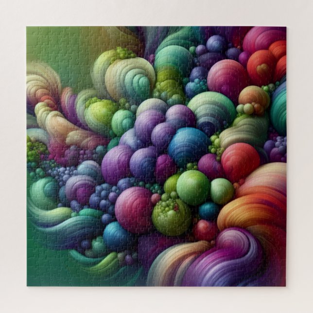 Abstract Grapes Jigsaw Puzzle (Vertical)