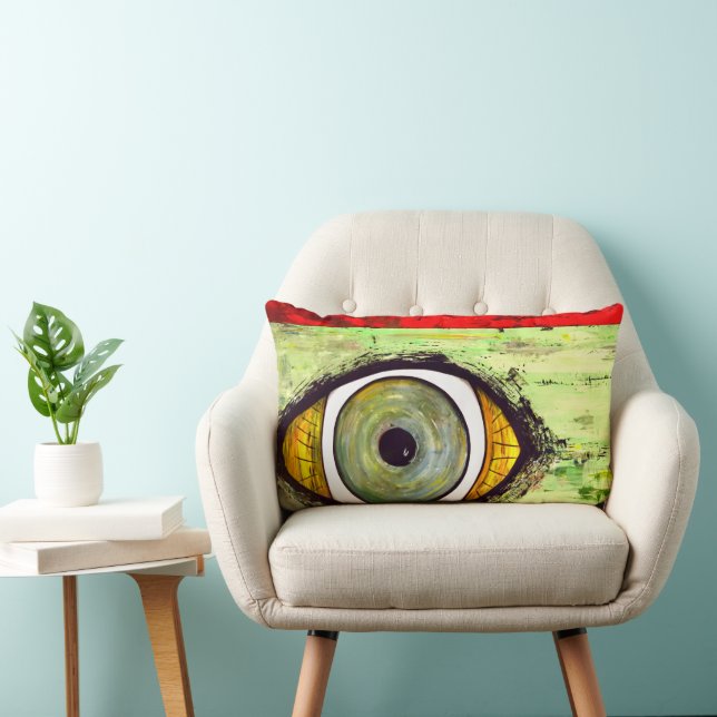 Abstract Graphic Lumbar Cushion (Chair)