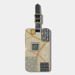 Abstract Graphic Tiles Luggage Tag