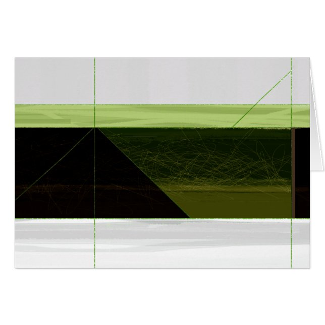 Abstract Green and white (Front Horizontal)