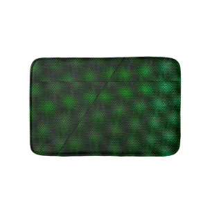 Abstract Green Background Bath Mat