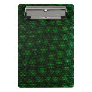 Abstract Green Background Mini Clipboard
