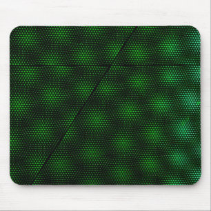 Abstract Green Background Mouse Pad