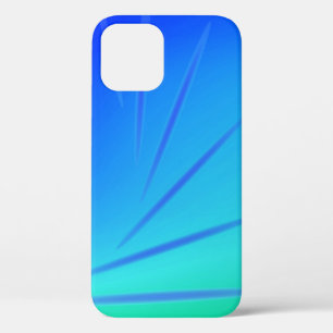 Abstract Green & Blue iPhone 12 Case