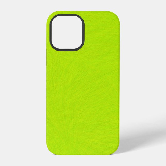 Abstract Green Lime iPhone Case (Back)