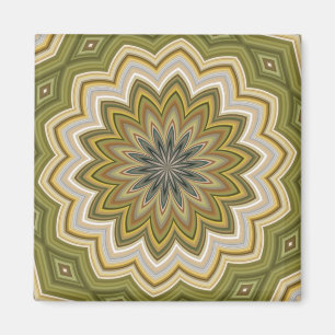 Abstract Green Magnet