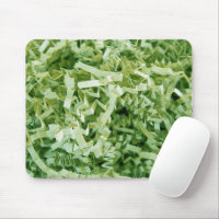 Abstract Green Shredded Recycle Stuffing Paper
