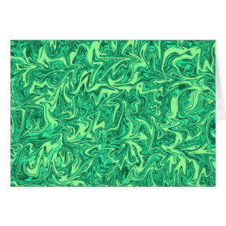 Abstract Green Swirl