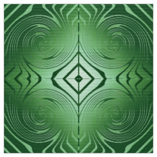 abstract green swirl pattern fabric