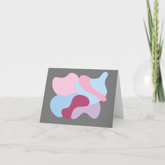 Abstract Greeting Card