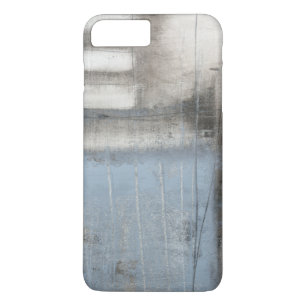 Abstract Grey & Blue Painting Case-Mate iPhone Case