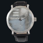 Abstract Grey & Blue Painting Watch<br><div class="desc">A Jennifer Goldberger abstract grey and blue painting. It looks like a cloudy day that could turn into a rainstorm. If you love modern art then this is the print for you. Pick one up today!</div>