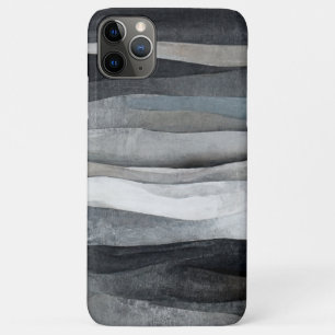 Abstract Grey Grey Waves Art Case-Mate iPhone Case