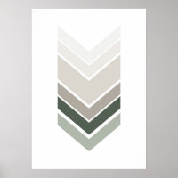Abstract grey print. Modern geometric wall art