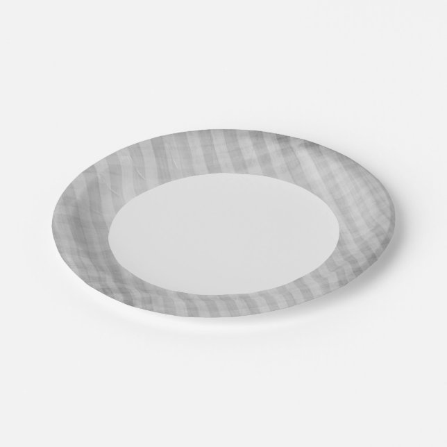abstract grid pattern paper plate (Angled)