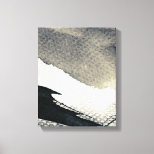 Abstract grunge background, ink texture. 4 canvas print