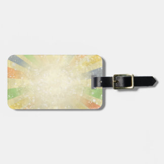 Abstract grunge background luggage tag