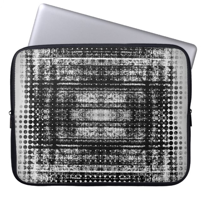 abstract grunge background patternabstract, aged,  laptop sleeve (Front)