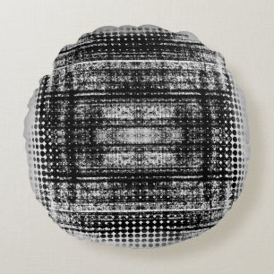 abstract grunge background patternabstract, aged, round cushion