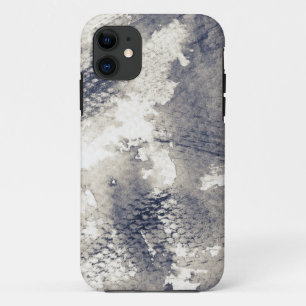 Abstract grunge background. Watercolor, ink iPhone 11 Case