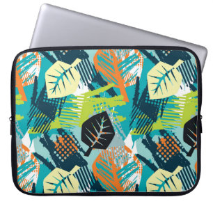 Abstract Grunge: Rough Seamless Surface. Laptop Sleeve