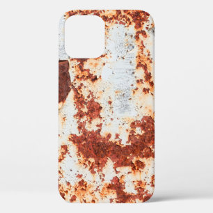 abstract grunge rust texture background iPhone 12 case