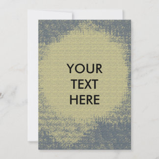 Abstract Grunge Tetxure Blank Invitation