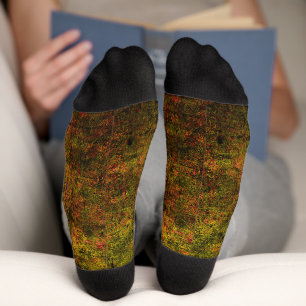 Abstract grunge texture socks