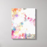 Abstract grunge texture with watercolor paint 2 canvas print<br><div class="desc">Abstract grunge texture with watercolor paint splatter © and ® Bigstock® - All Rights Reserved. | Create your own watercolor merchandise on Zazzle. Try adding your own text to create a one-of-a-kind product! It's easy to personalise your own item, has no minimum orders & is custom produced when you order!...</div>