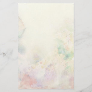 Abstract grunge texture with watercolor paint stationery
