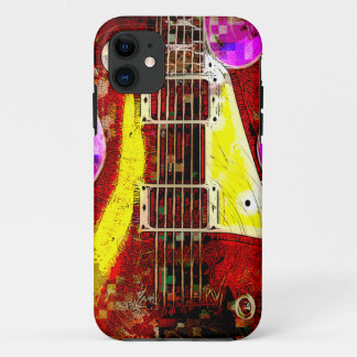 Abstract Guitar iPhone 11 Case