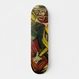 Abstract Guitarist 4 Skateboard