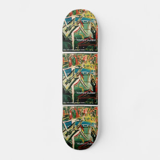 ABSTRACT GUITARIST I SKATEBOARD