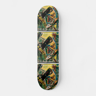ABSTRACT GUITARIST III SKATEBOARD