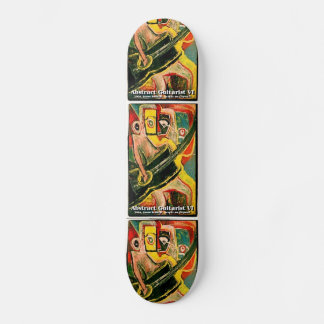 ABSTRACT GUITARIST VI SKATEBOARD