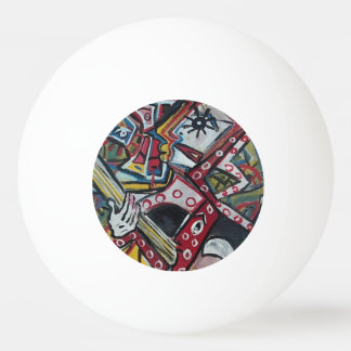 ABSTRACT GUITARIST VIII PING PONG BALL