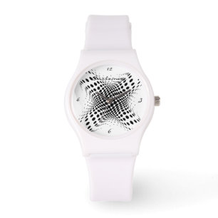 Abstract Half-tone Circles X Thunder_Cove Watch