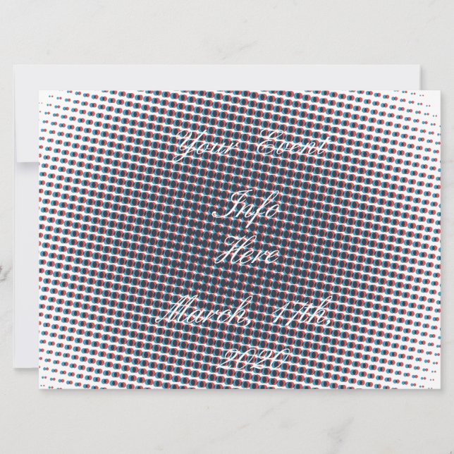 Abstract Half-tone Pulsating Circle Thunder_Cove (Front)