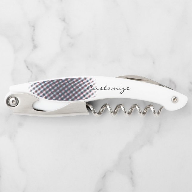 Abstract Half-tone Pulsating Circle Thunder_Cove Corkscrew (Front)