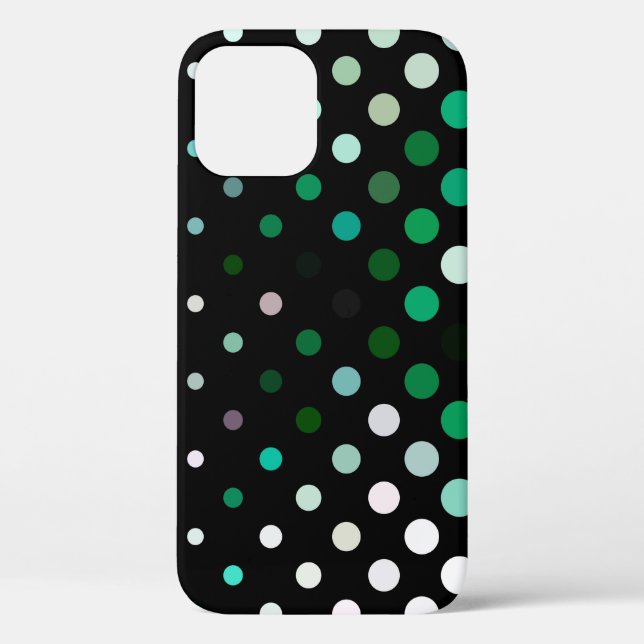 Abstract halftone background pattern. Geometric co Case-Mate iPhone Case (Back)