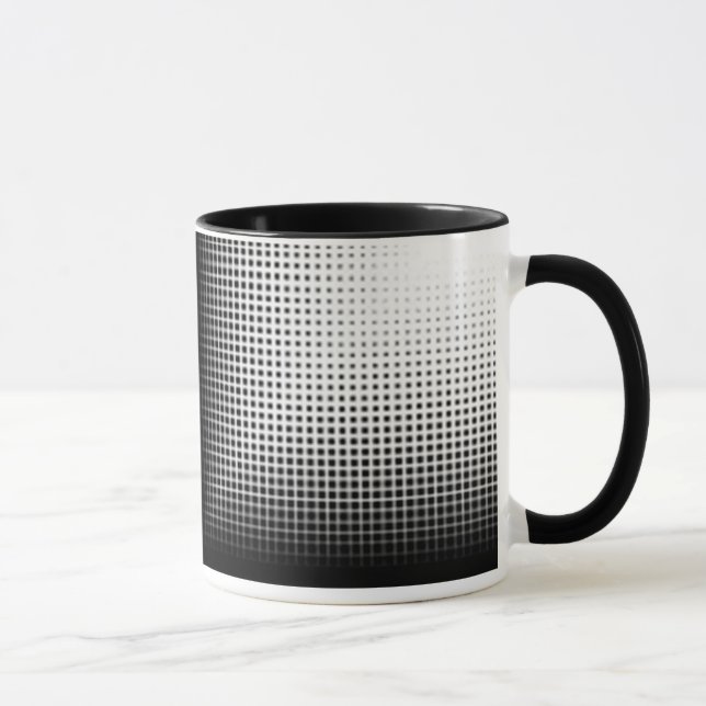Abstract Halftone Mug (Right)