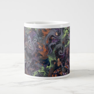 Abstract Halloween Large Coffee Mug