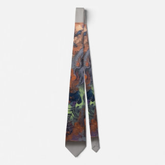Abstract Halloween Tie